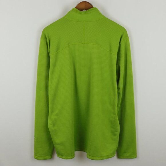 Patagonia Men's XL Green 1/4 Zip Regulator Fleece Pullover Performance Jacket - Picture 3 of 9